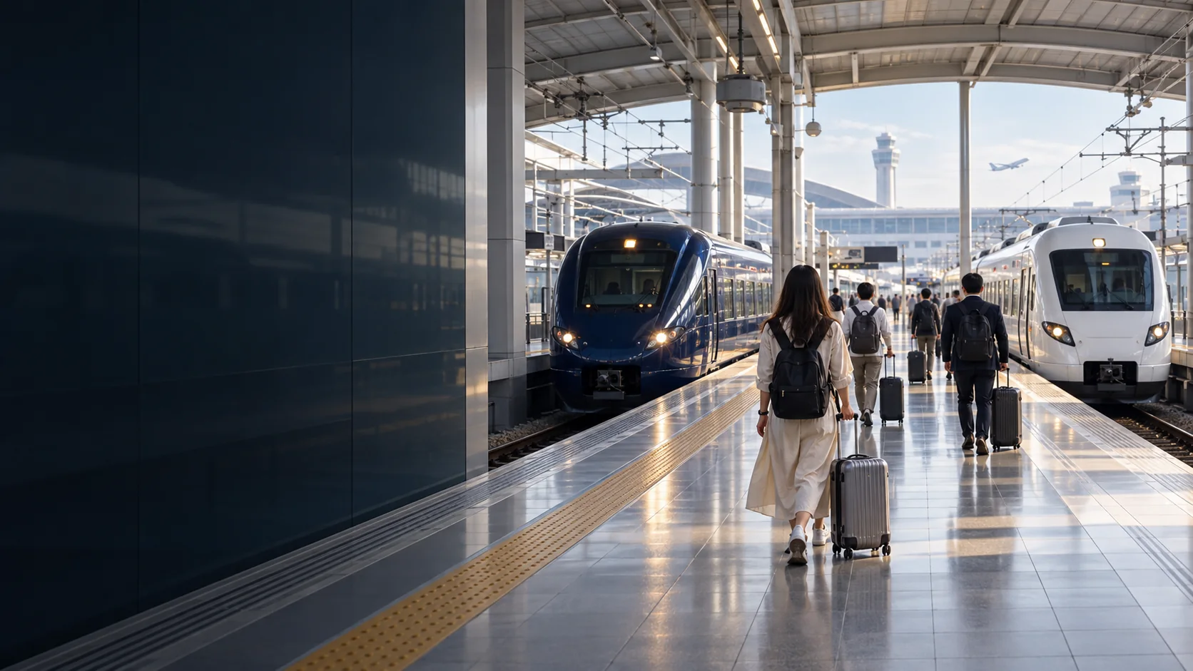 간사이공항 → 난바 vs 우메다