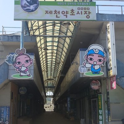 제천약초시장