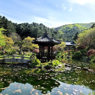 아침고요수목원