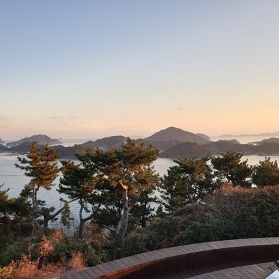 미륵도 해안산책로